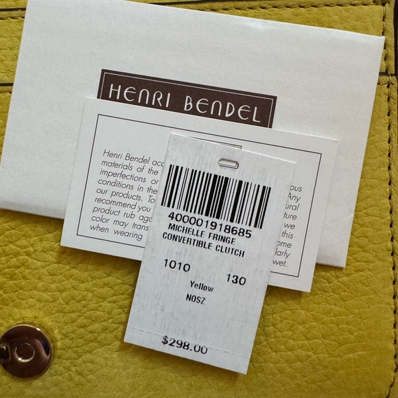 Henri Bendel Fringe Clutch - Picture 7 of 8